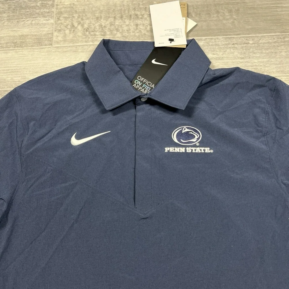 Nike Dri-Fit Penn State Nittany Lions On Field Coaches Polo Men's Sml DN5632-419